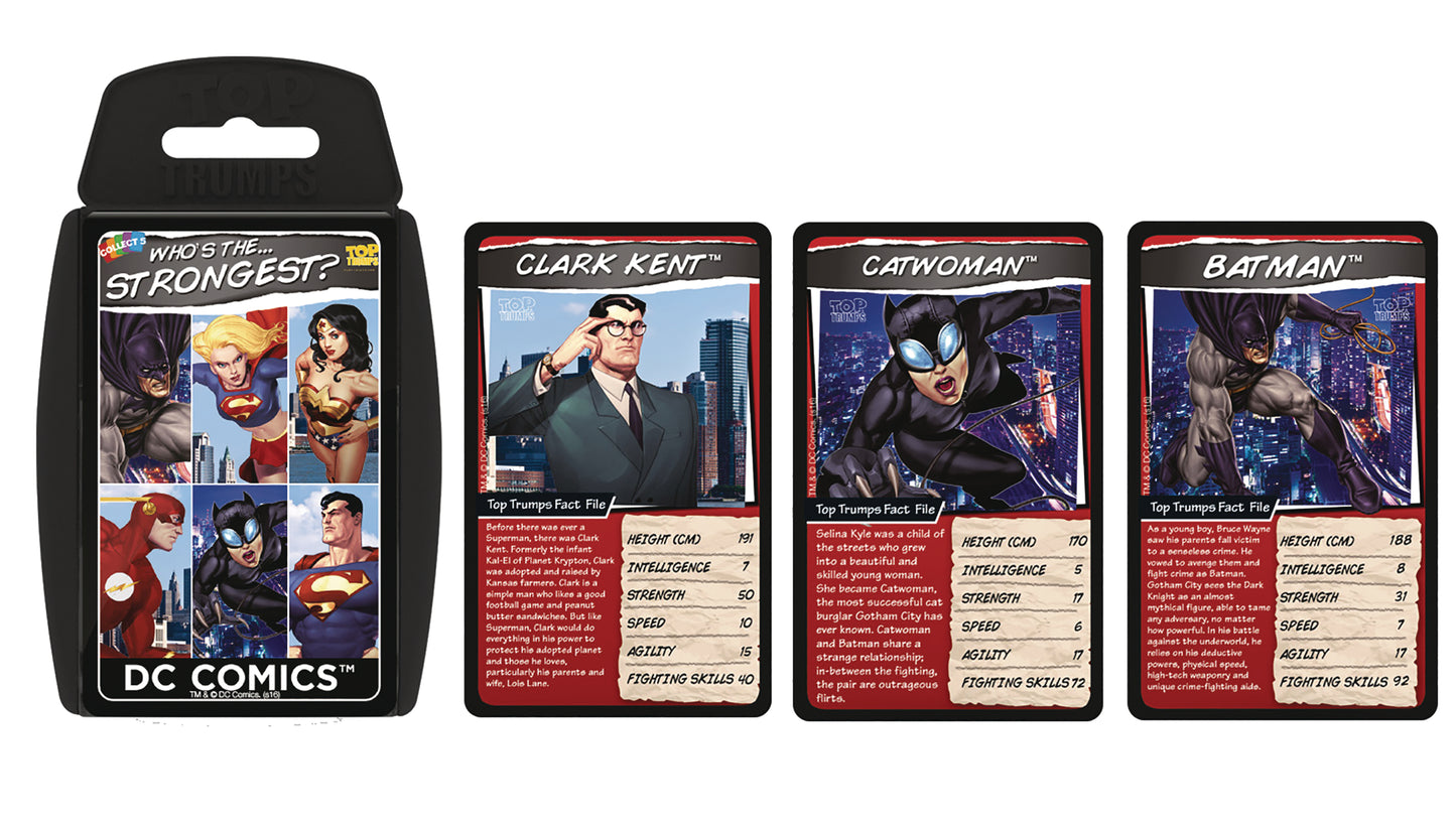 DC COMICS TOP TRUMPS