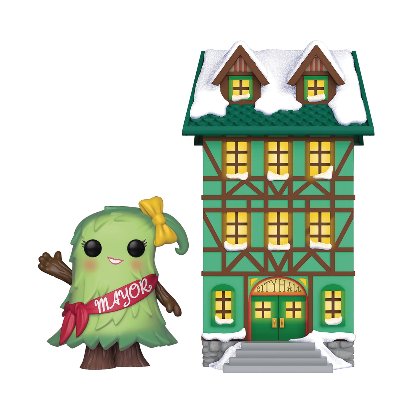 POP TOWN HOLIDAY TOWN HALL W/MAYOR PATTY NOBLE VIN FIG