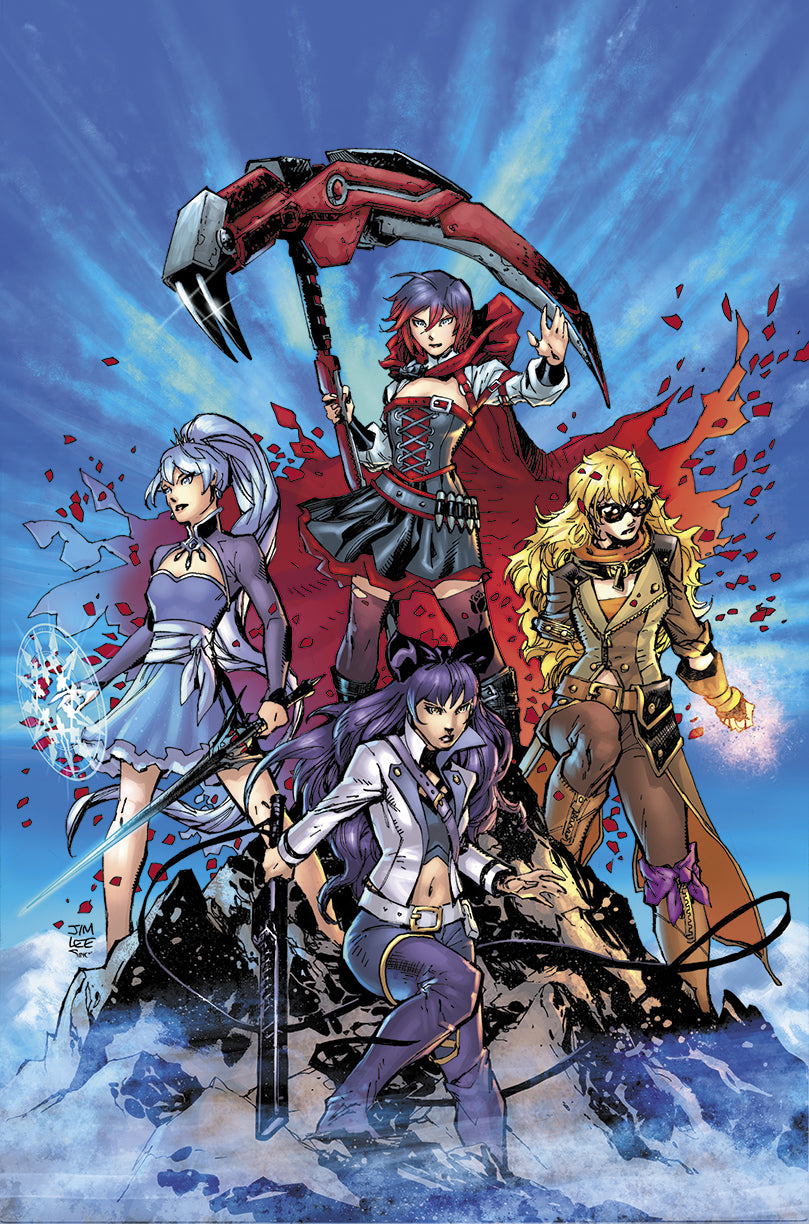RWBY #1 (OF 7) CARD STOCK VARED