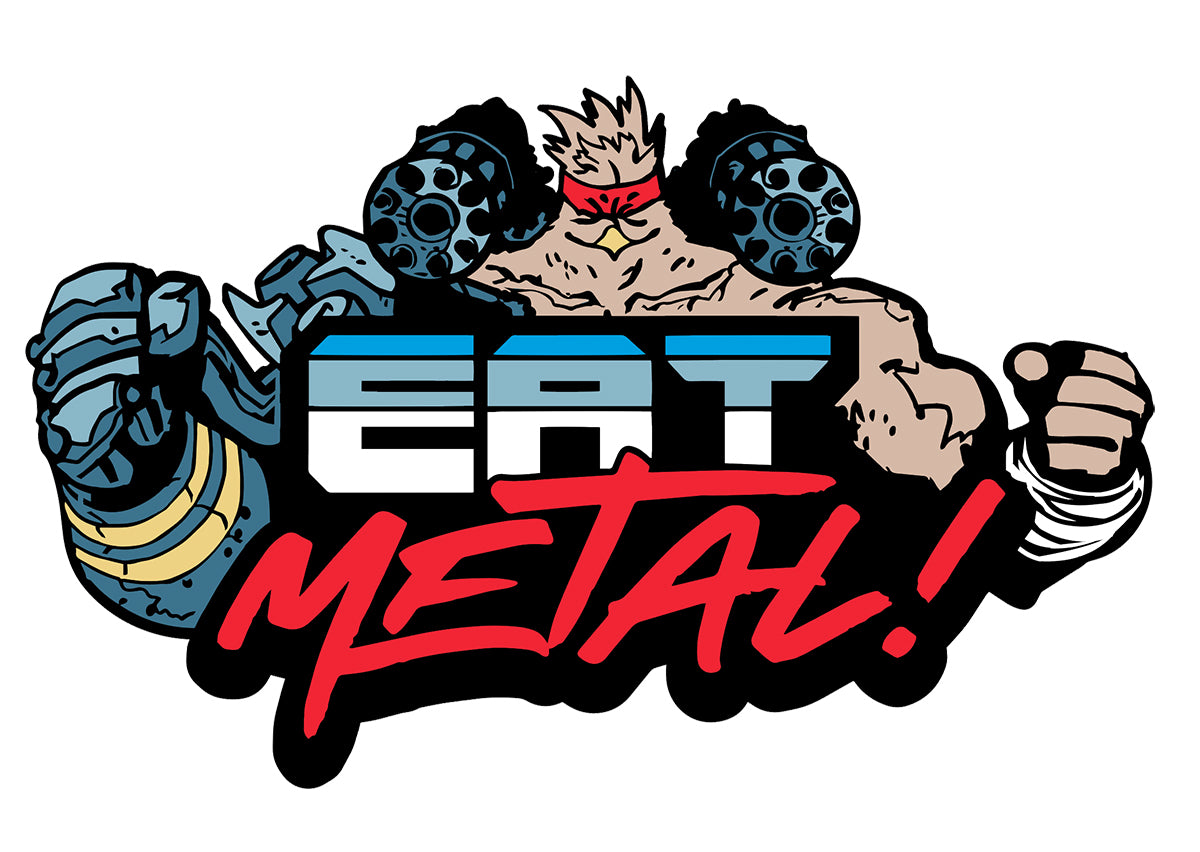 MURDER FALCON EAT METAL PIN