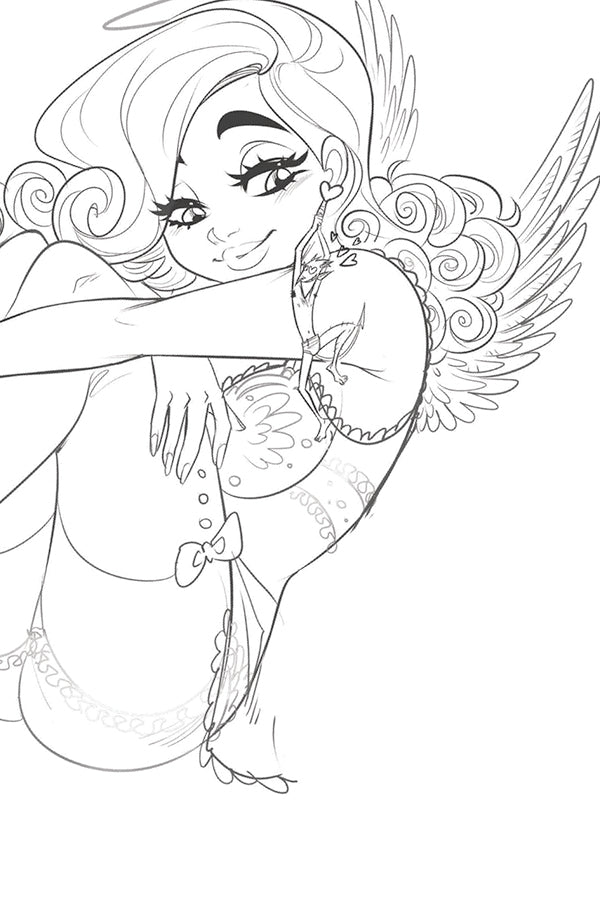 MIRKA ANDOLFOS UNSACRED #2 CVR D ANDOLFO LINGERIE ANGELINA VAR