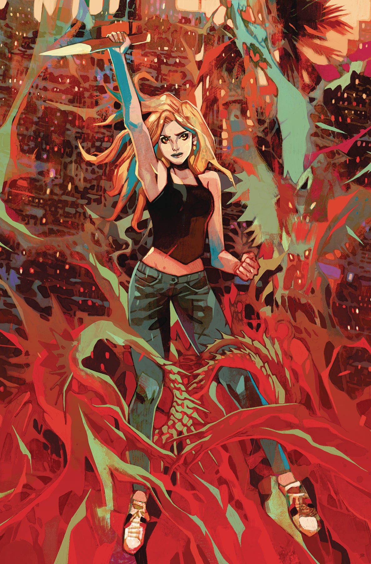 BUFFY THE VAMPIRE SLAYER #10 CVR C CONNECTING REBELKA VAR