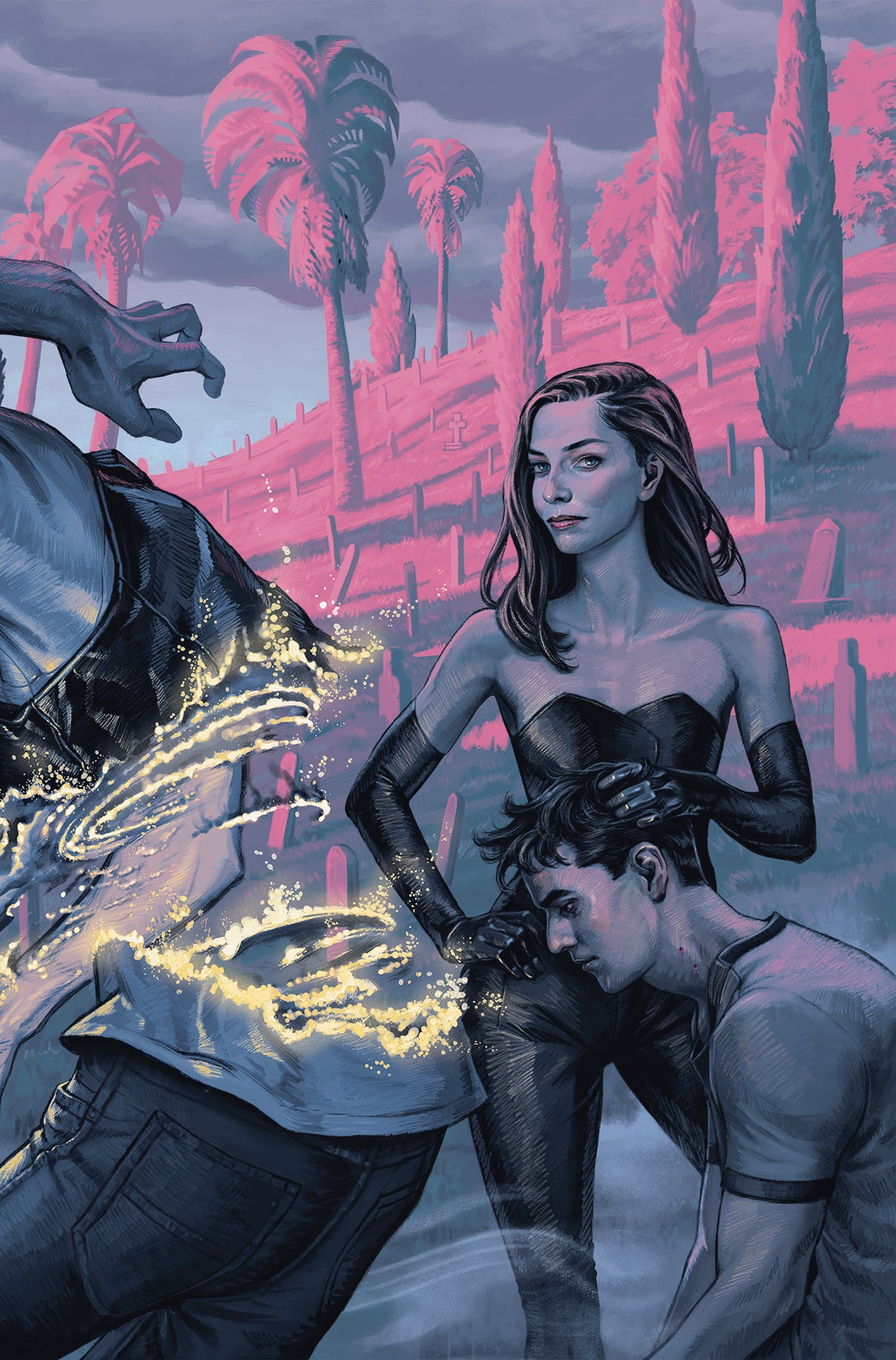BUFFY VAMPIRE SLAYER ANGEL HELLMOUTH #4 CVR B CONNECTING MORA