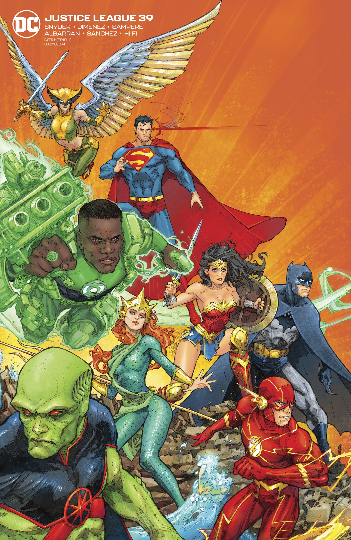 JUSTICE LEAGUE #39 VAR ED
