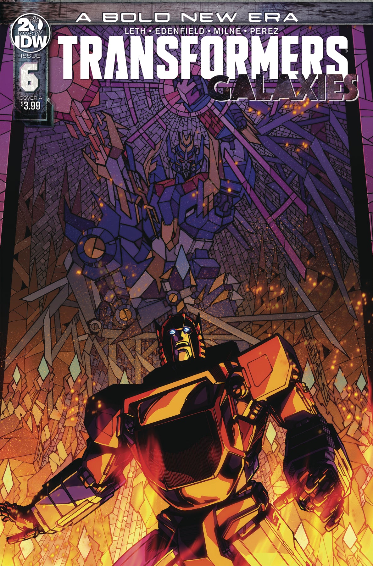 TRANSFORMERS GALAXIES #6 CVR A MILNE