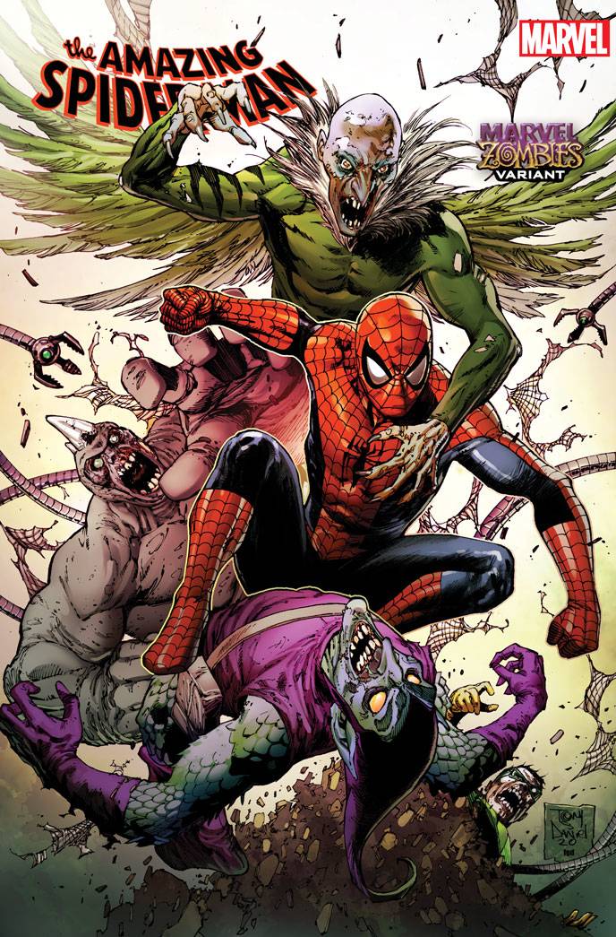 AMAZING SPIDER-MAN #44 DANIEL MARVEL ZOMBIES VAR