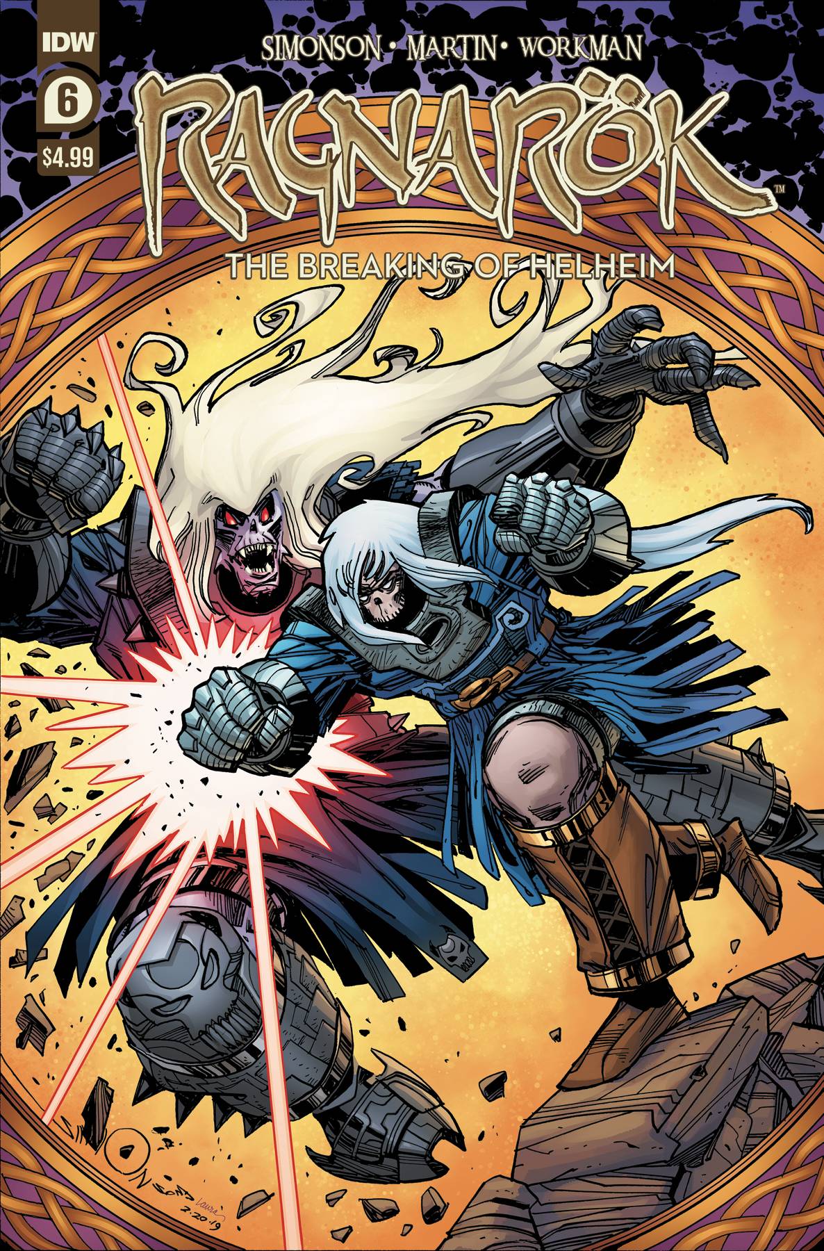 RAGNAROK BREAKING OF HELHEIM #6 (OF 6) CVR A SIMON