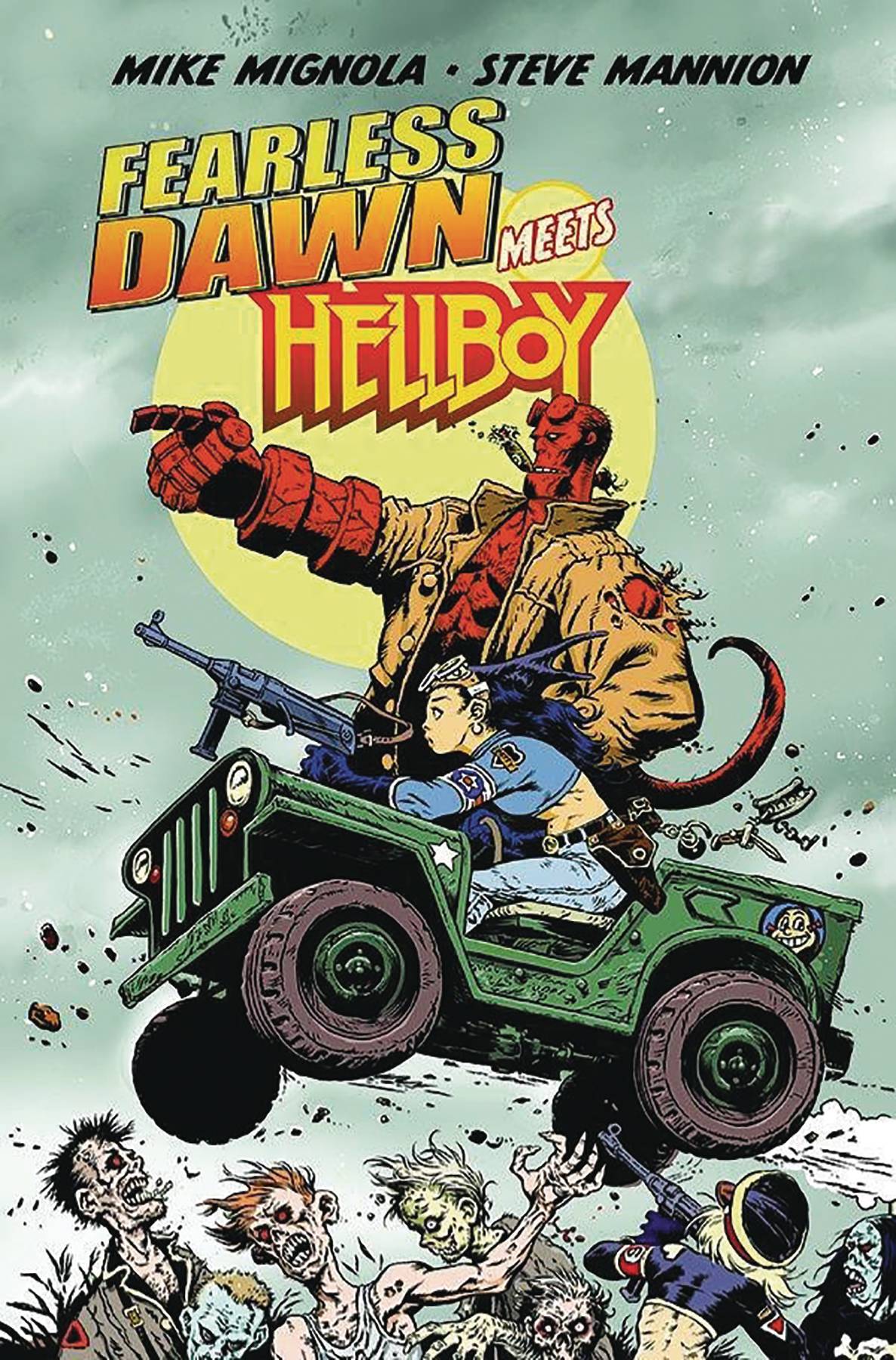 FEARLESS DAWN MEETS HELLBOY ONE SHOT MIGNOLA CVR