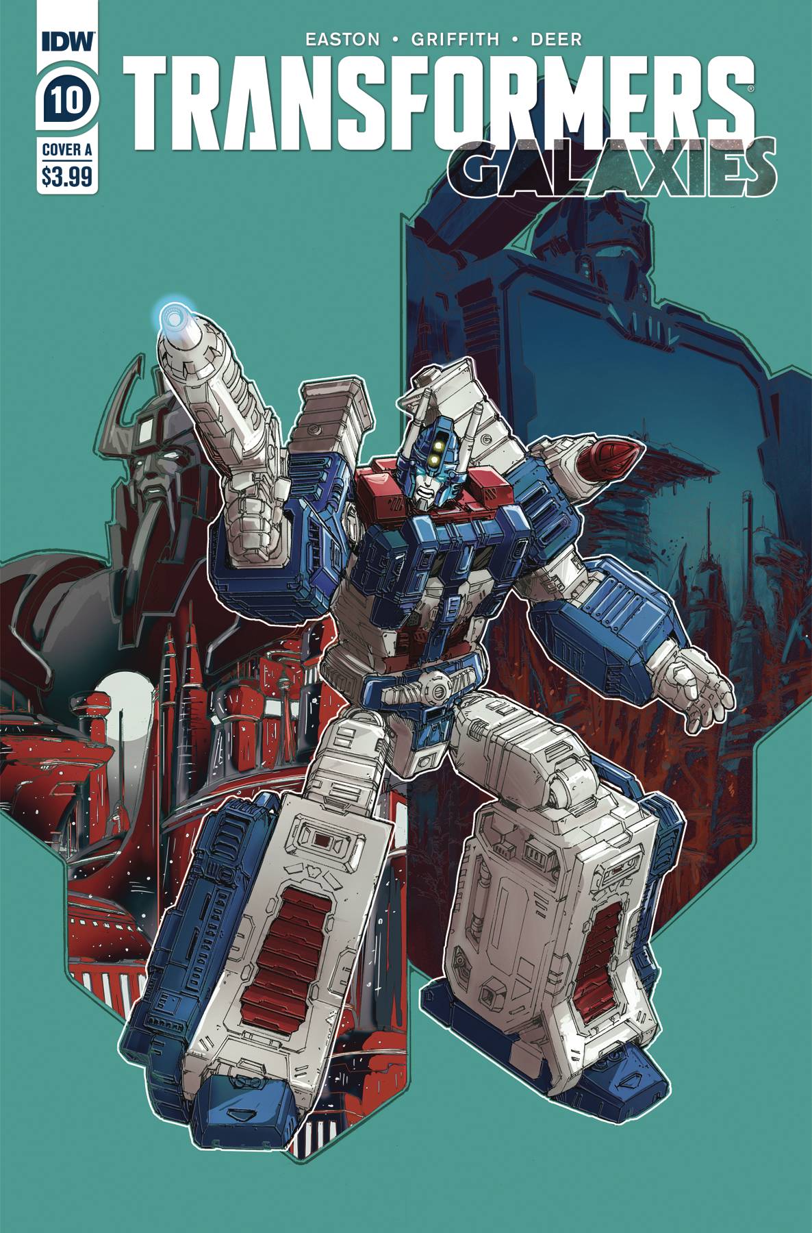 TRANSFORMERS GALAXIES #10 CVR A GRIFFITH
