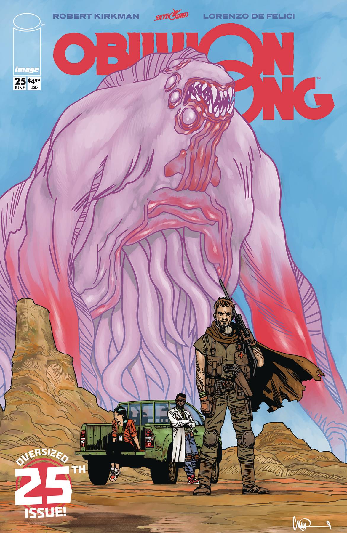 OBLIVION SONG BY KIRKMAN & DEFELICI #25 CVR D ADLARD (MR)