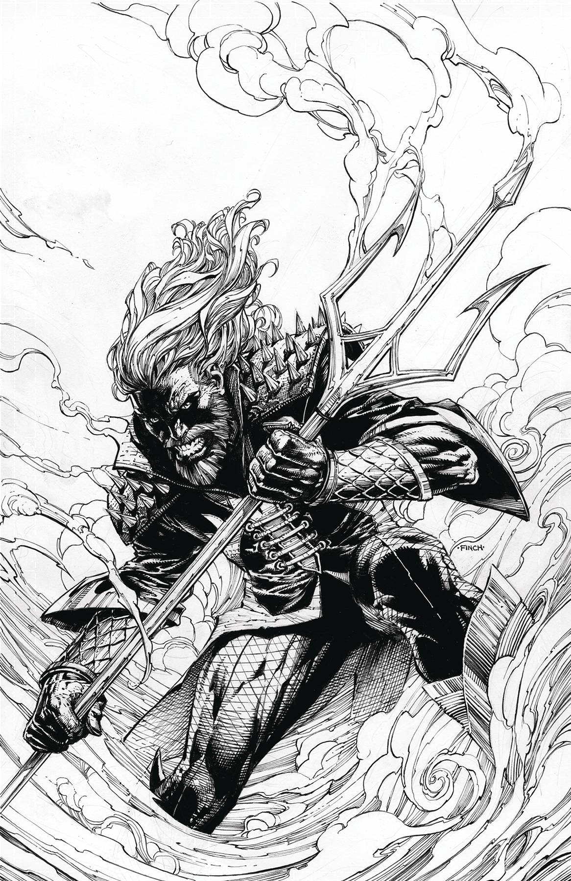 DARK NIGHTS DEATH METAL #2 (OF 6) DAVID FINCH AQUAMAN