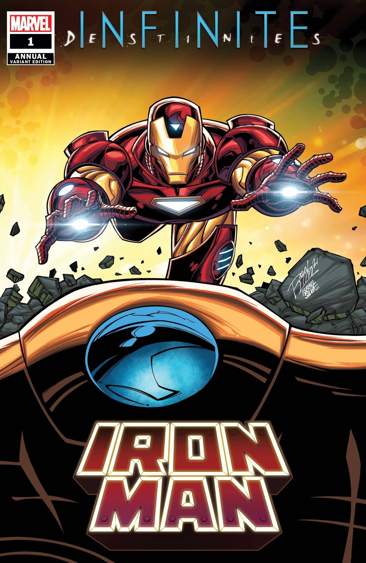 IRON MAN ANNUAL #1 RON LIM CONNECTING VAR