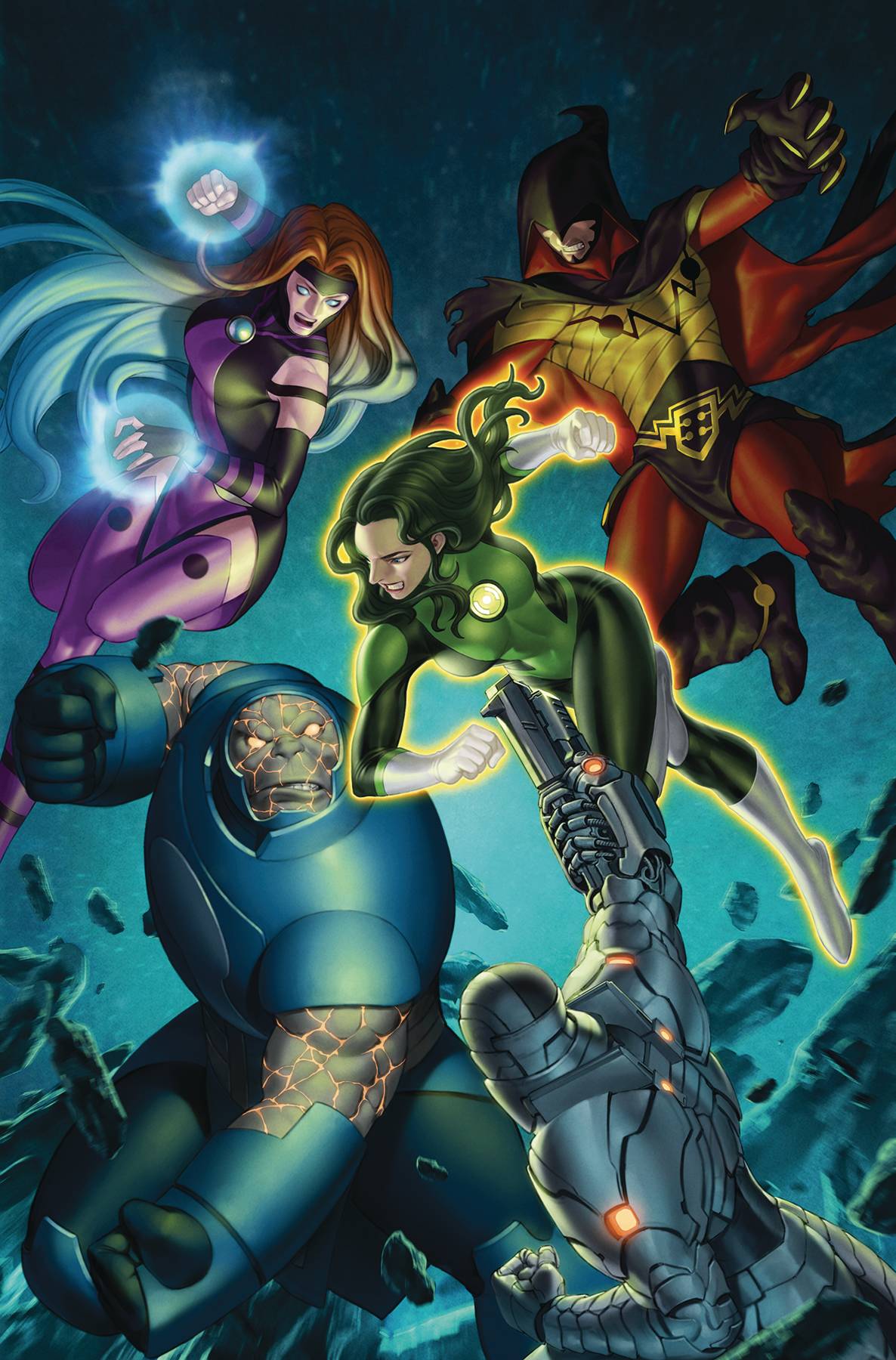 JUSTICE LEAGUE ODYSSEY #24 SKAN VAR ED