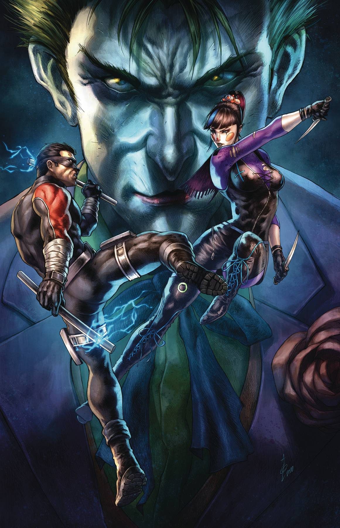 NIGHTWING #74 ALAN QUAH VAR ED JOKER WAR