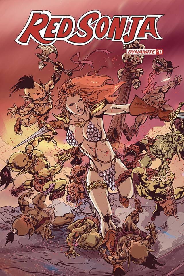 RED SONJA #17 CASTRO FOC BONUS VAR