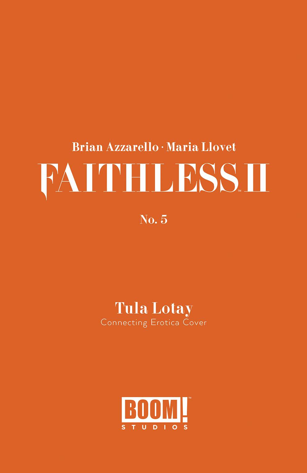 FAITHLESS II #5 CVR B EROTICA CONNECTING VAR (MR)