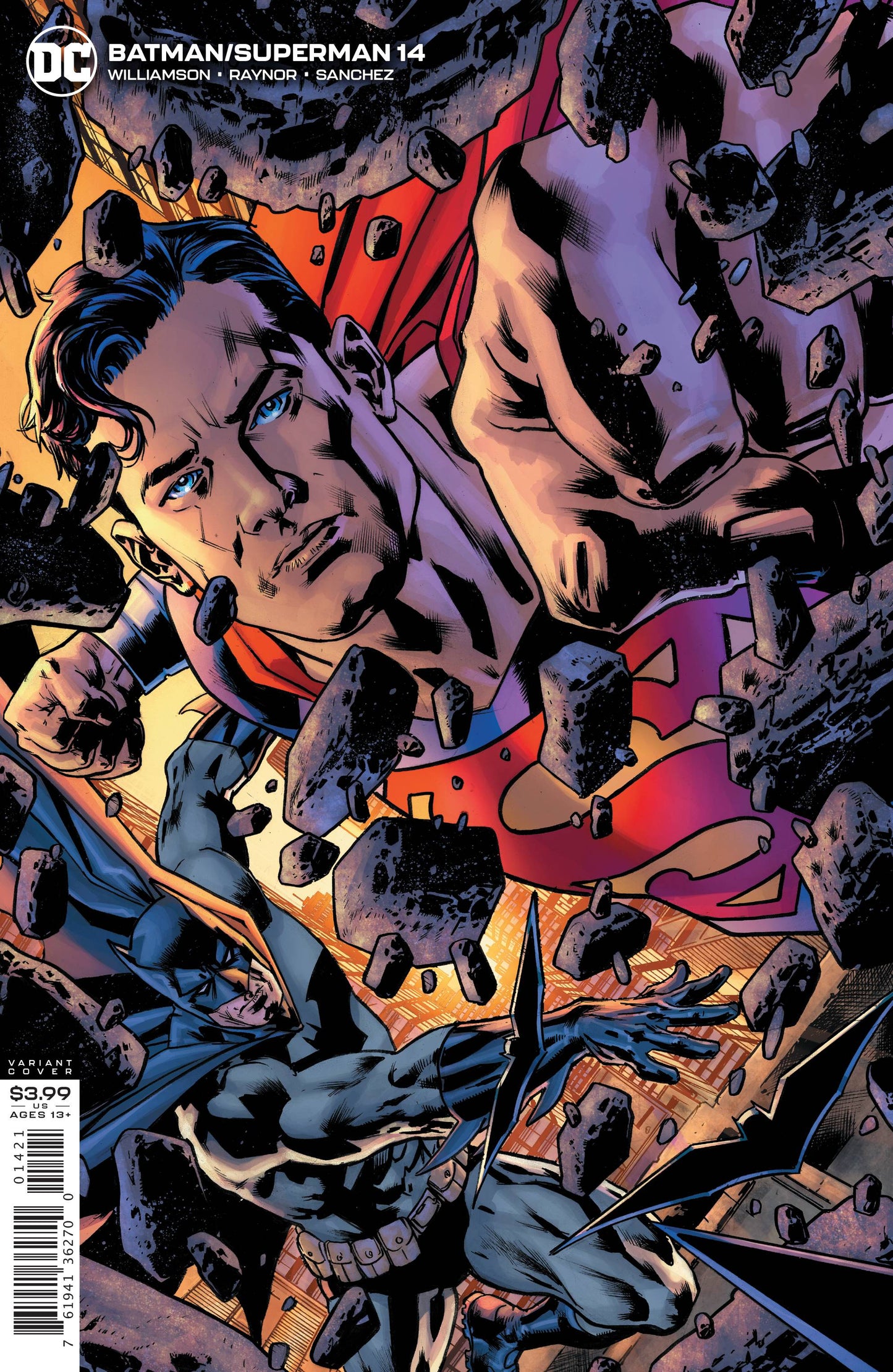BATMAN SUPERMAN #14 BRYAN HITCH VAR ED