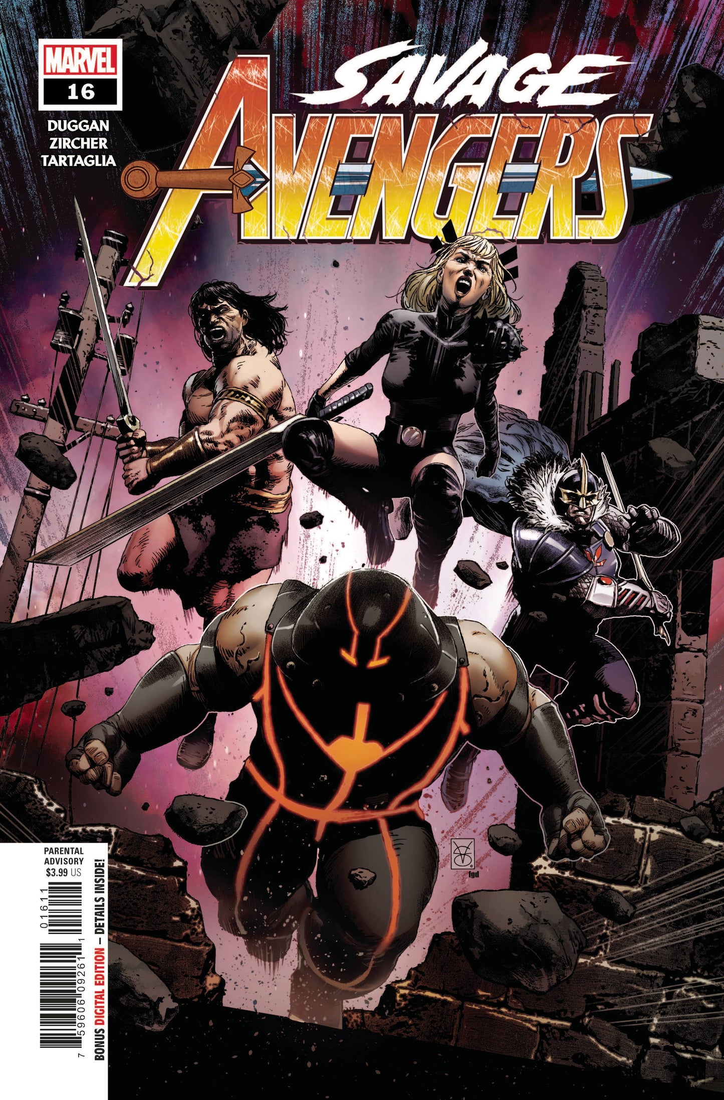 SAVAGE AVENGERS #16
