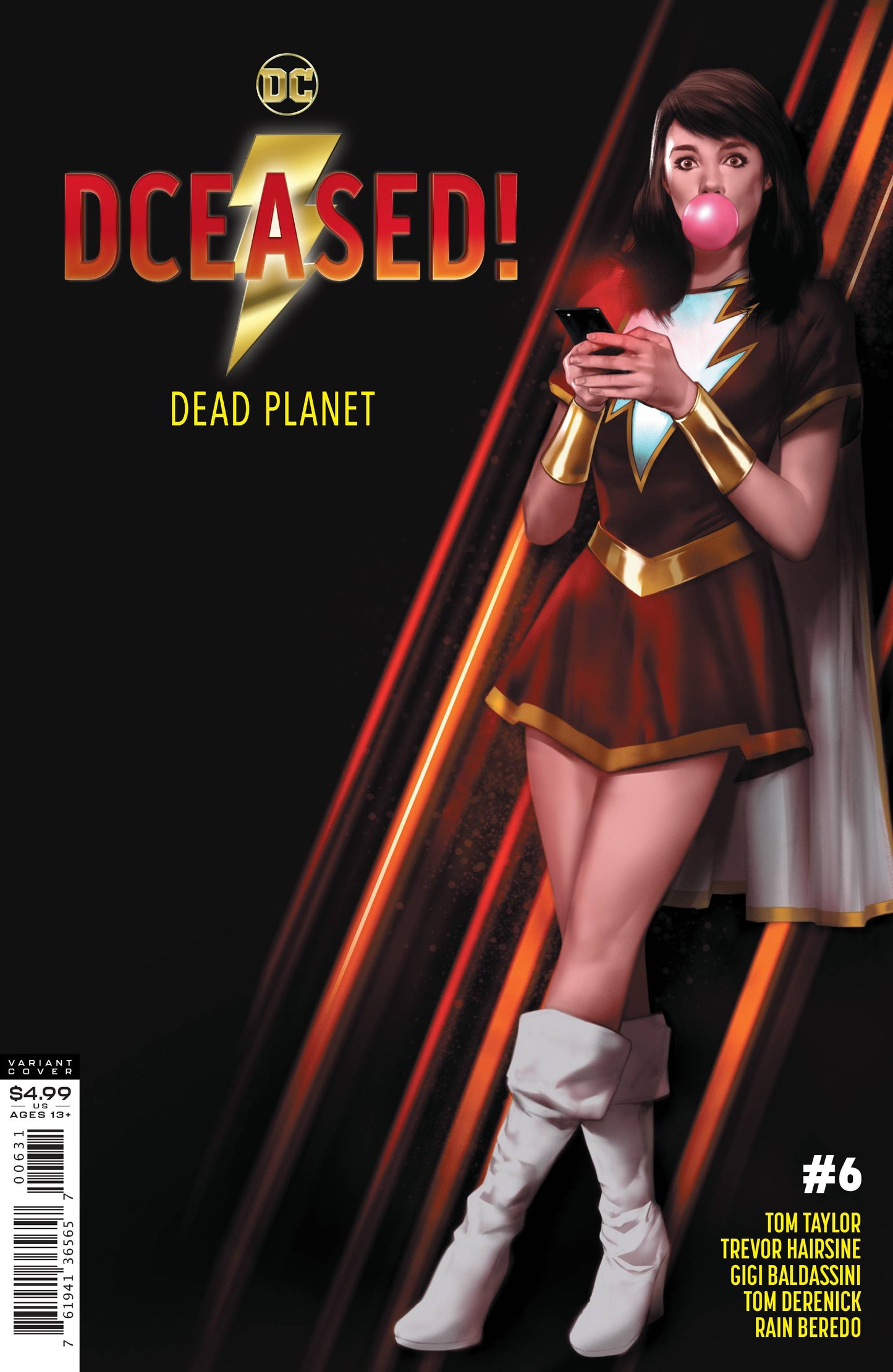 DCEASED DEAD PLANET #6 (OF 6) CARD STOCK MOVIE HOMAGE VAR