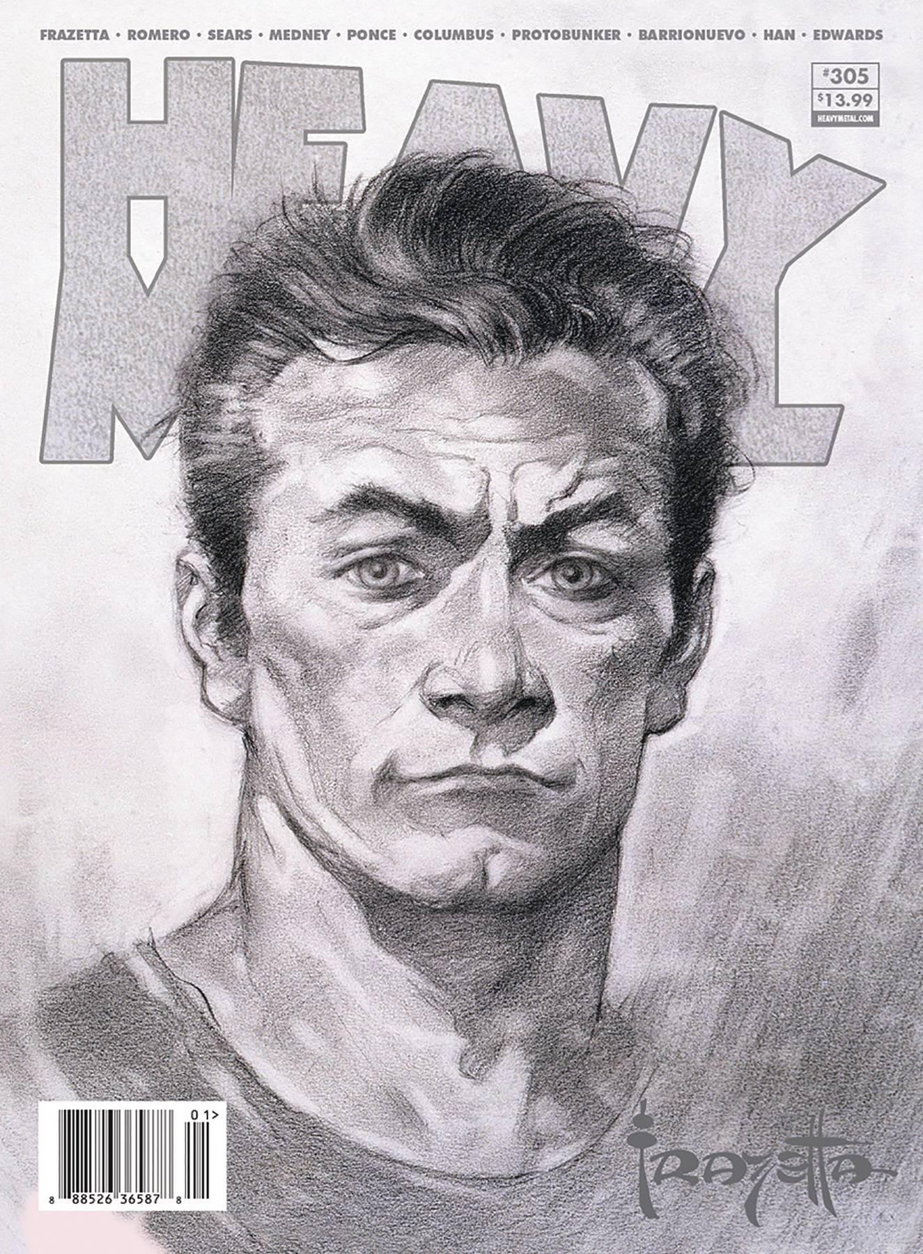 HEAVY METAL #305 CVR A FRAZETTA (MR)