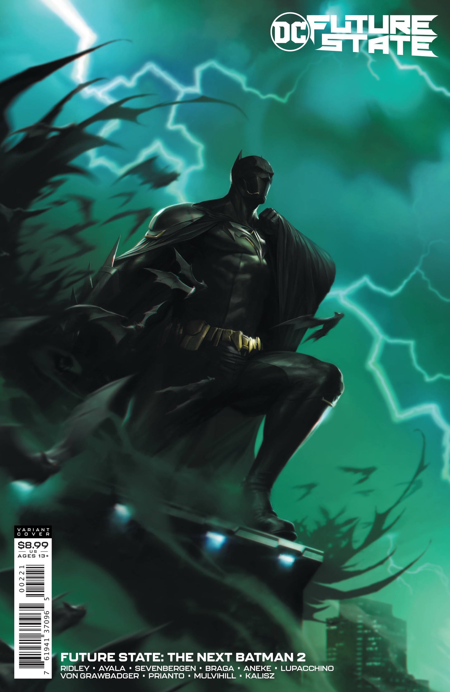 FUTURE STATE THE NEXT BATMAN #2 CARD STOCK VAR ED