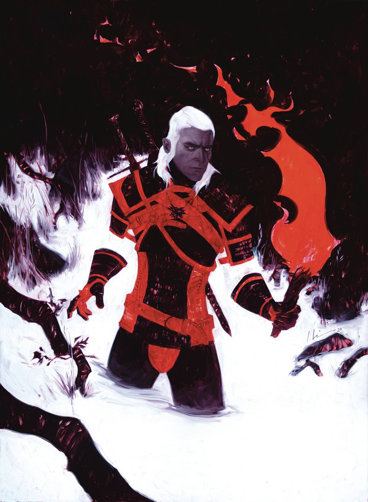 WITCHER FADING MEMORIES #4 (OF 4) JEREMY WILSON VAR