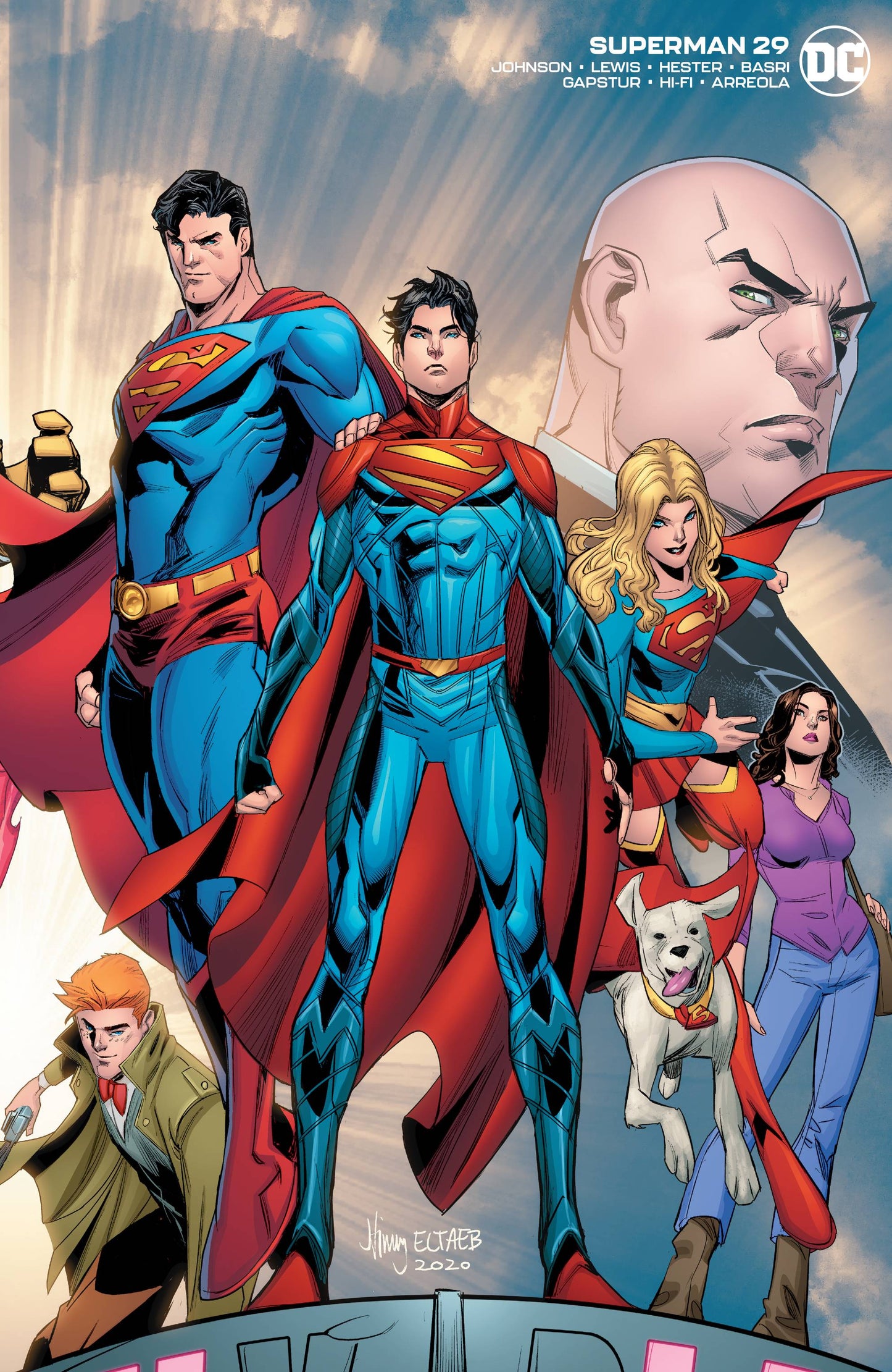 SUPERMAN #29 CVR B TIMMS WRAP VAR
