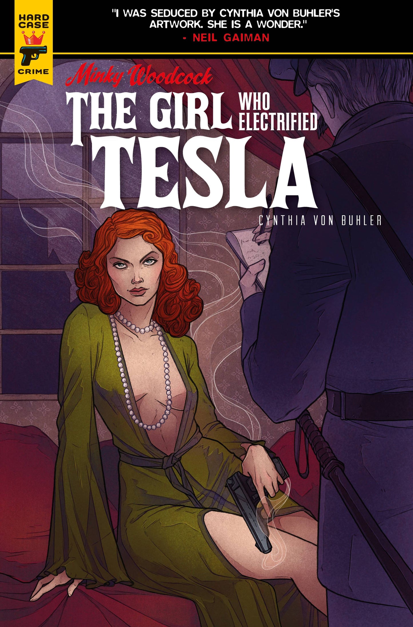 MINKY WOODCOCK GIRL ELECTRIFIED TESLA #2 CVR A