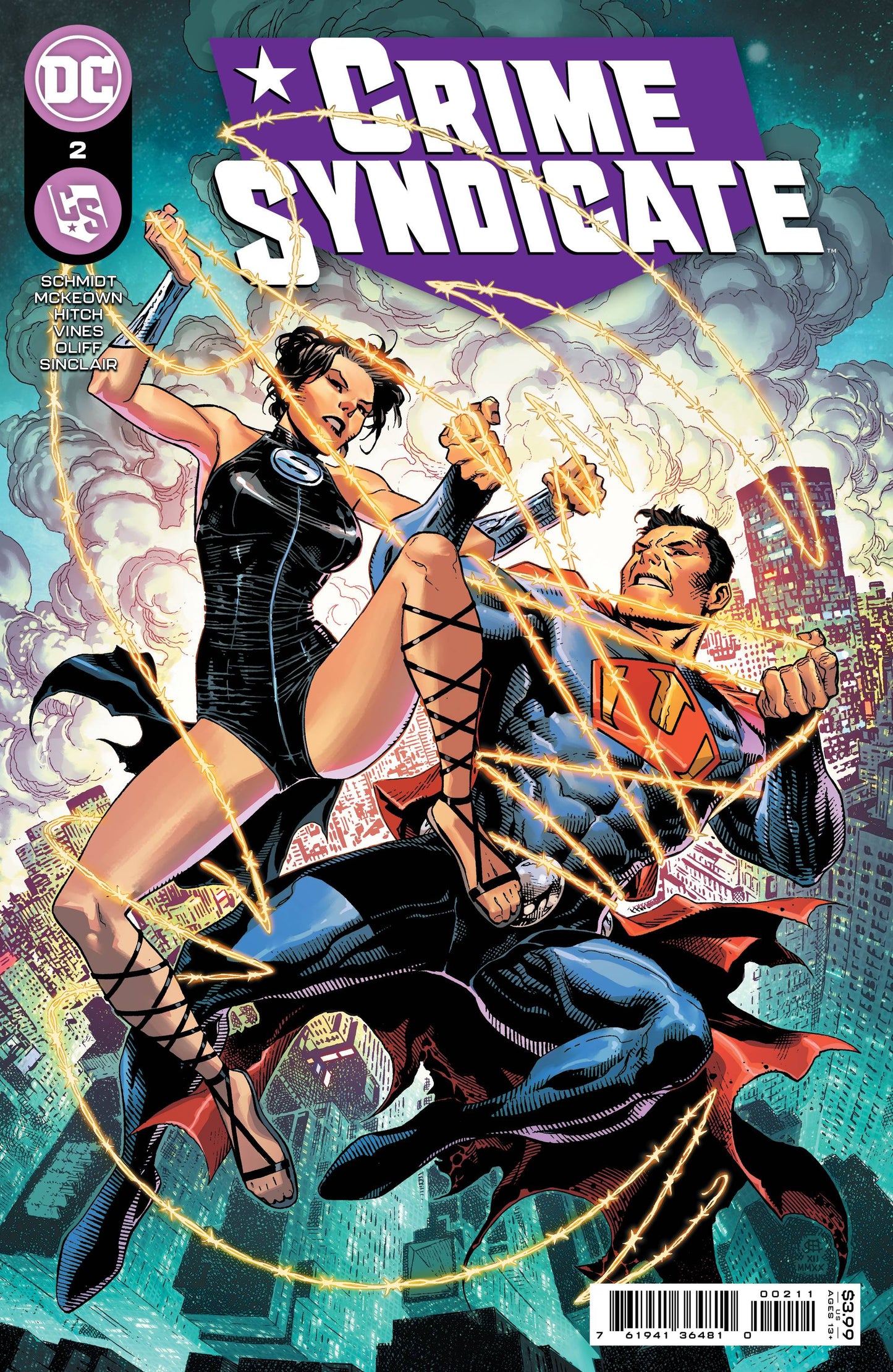 CRIME SYNDICATE #2 CVR A CHEUNG