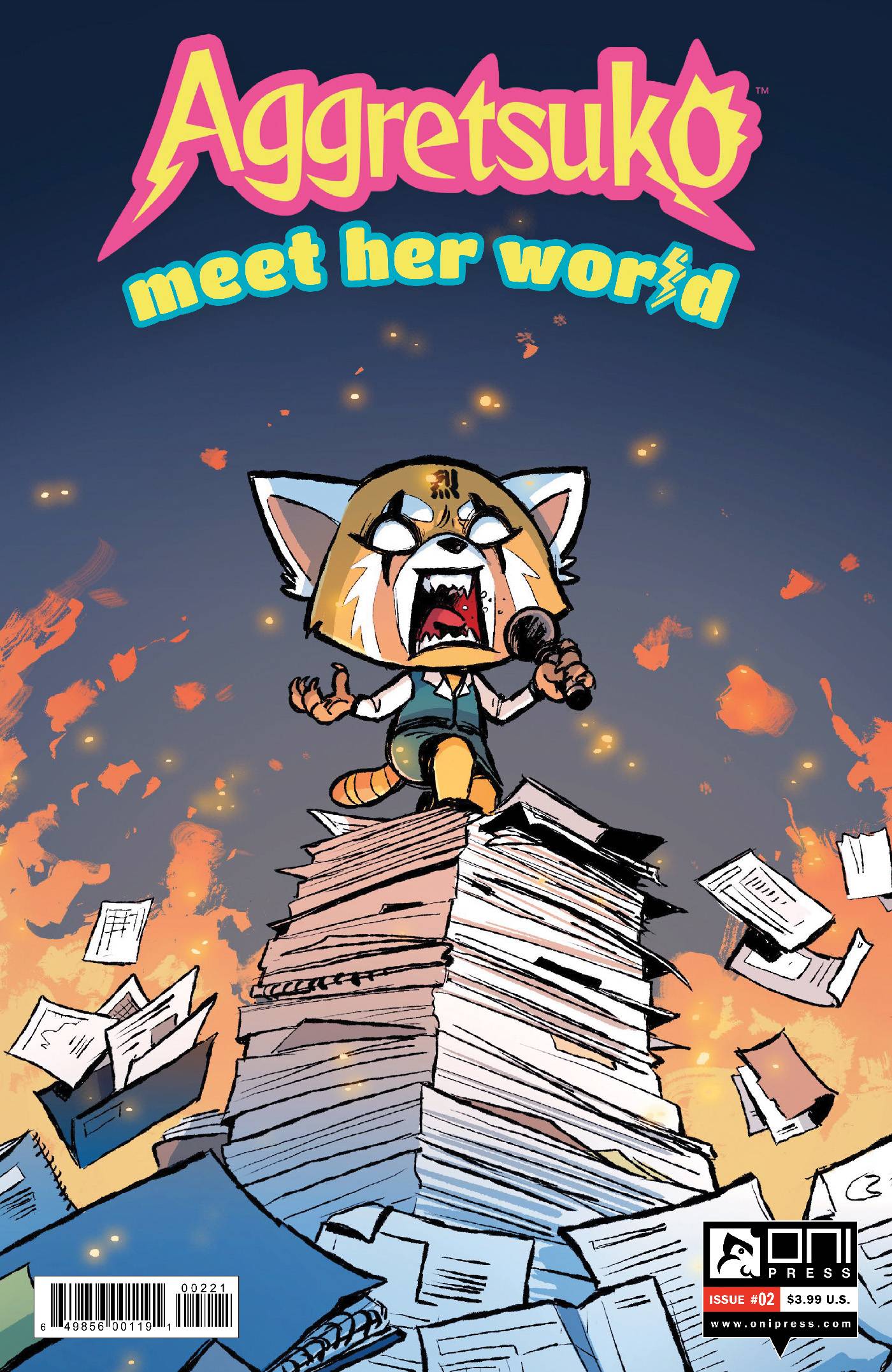 AGGRETSUKO MEET HER WORLD #2 CVR B BREAULT