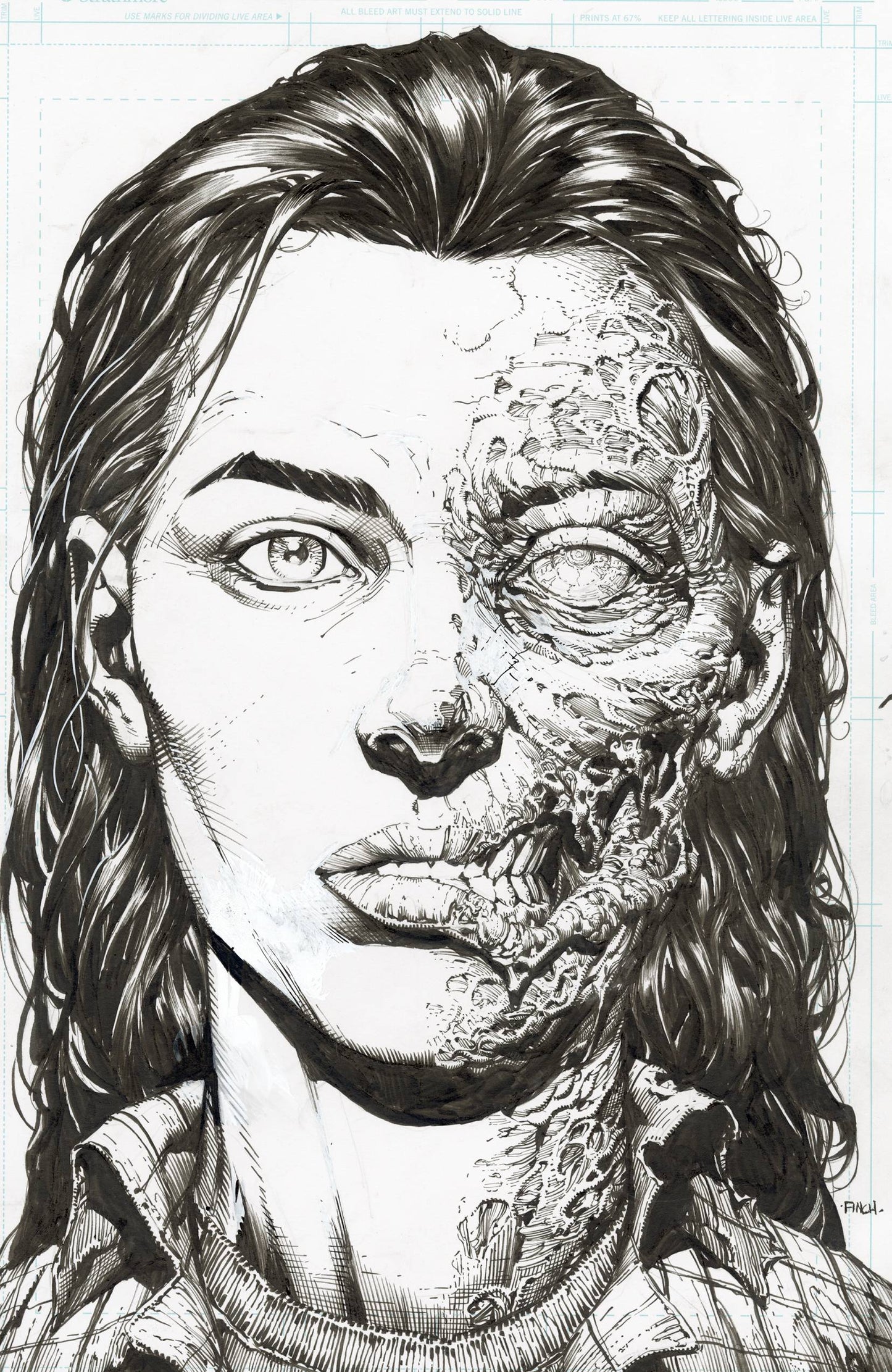 WALKING DEAD DLX #3 CVR B FINCH & MCCAIG 25 COPY INCV (MR)