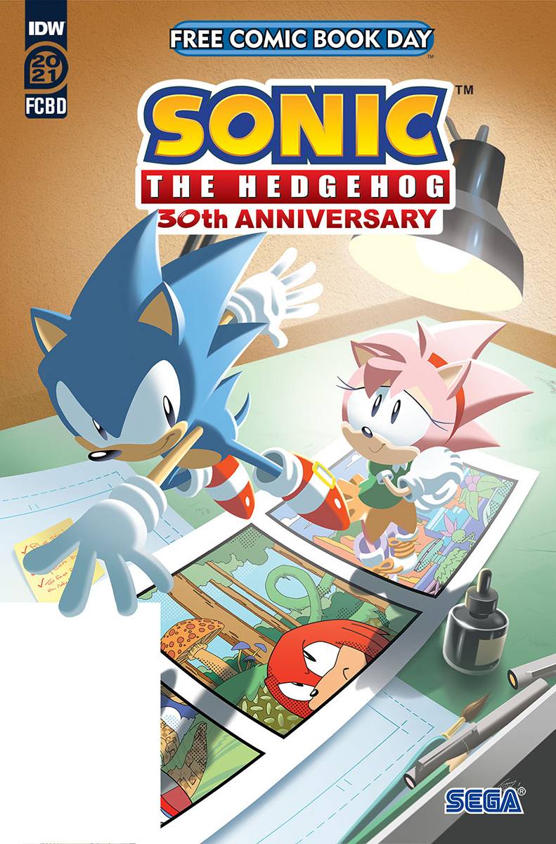 FCBD 2021 SONIC THE HEDGEHOG 30TH ANNIVERSARY