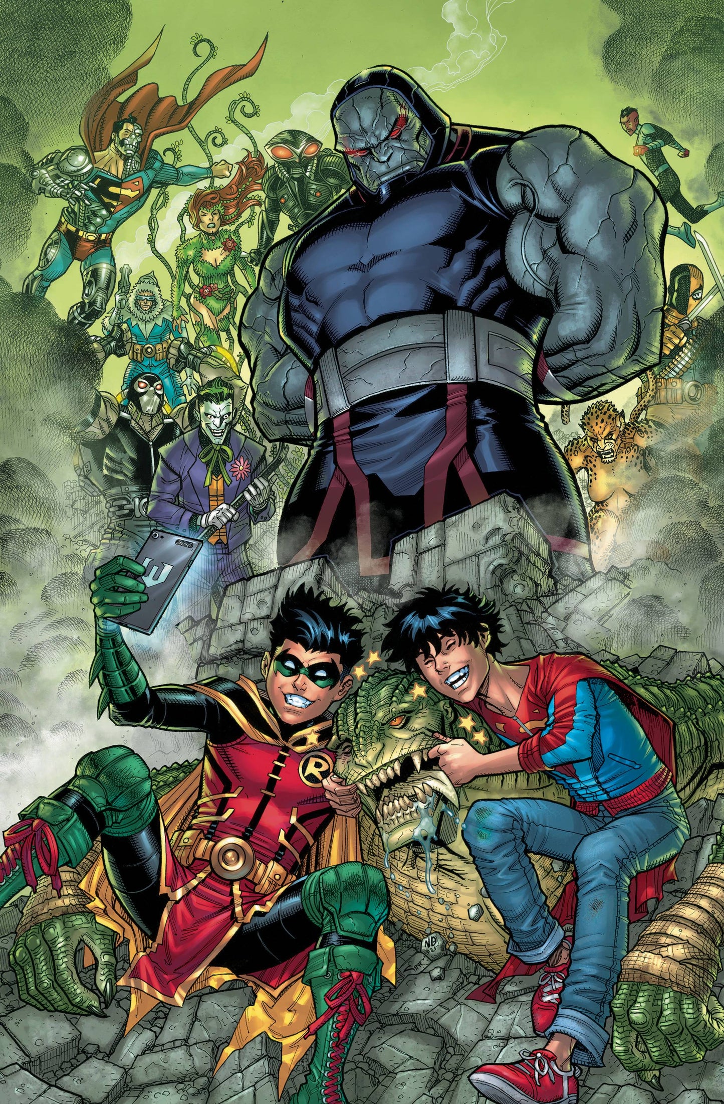 CHALLENGE OF SUPER SONS #2 CVR B BRADSHAW CARDSTOCK VAR