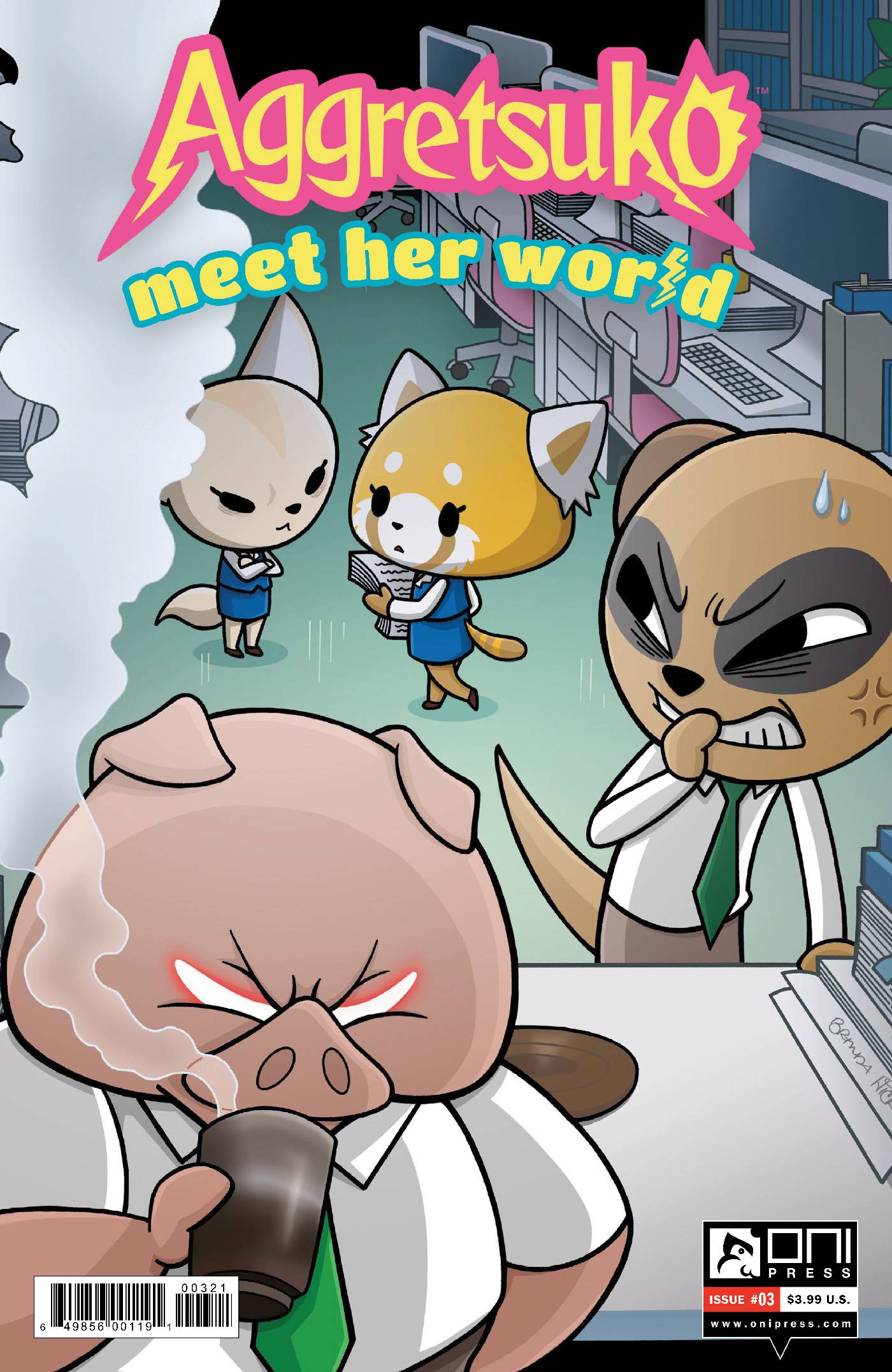 AGGRETSUKO MEET HER WORLD #3 CVR B HICKEY