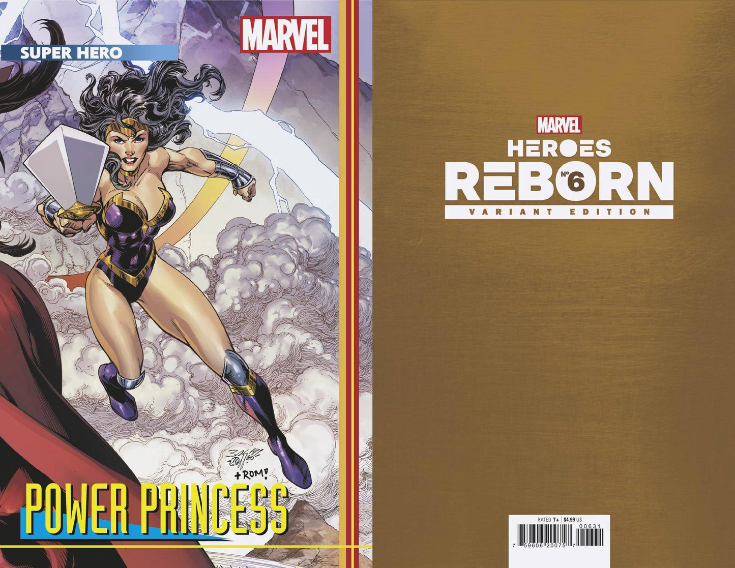 HEROES REBORN #6 (OF 7) BAGLEY CONNECTING TRADING CARD VAR