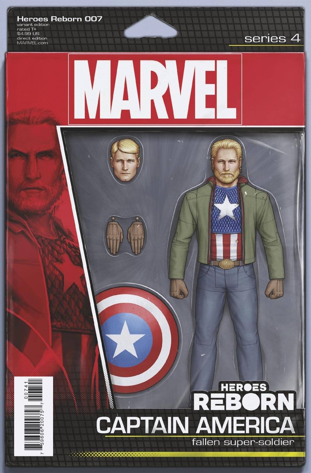 HEROES REBORN #7 (OF 7) CHRISTOPHER ACTION FIGURE VAR
