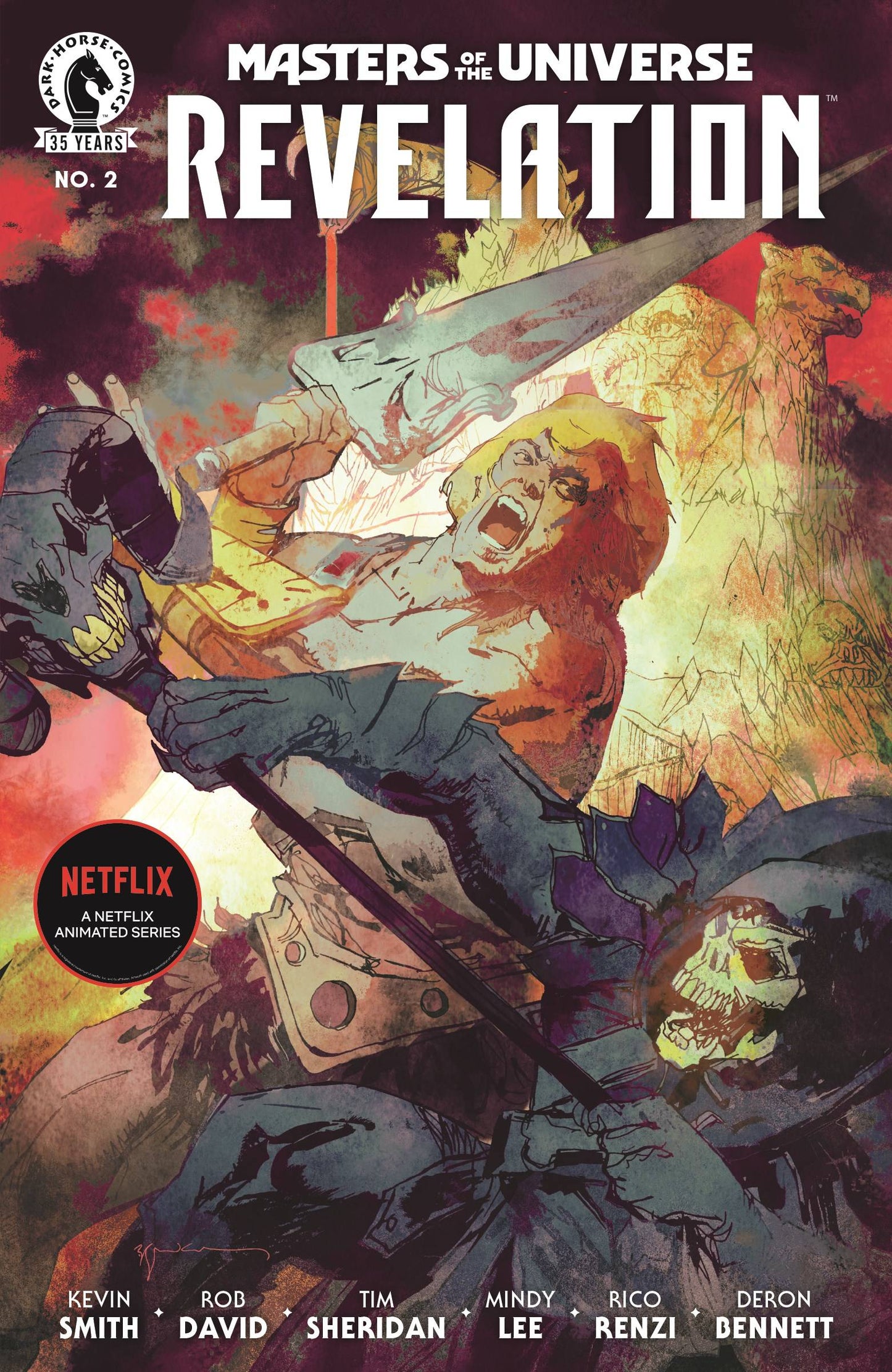 MASTERS OF THE UNIVERSE REVELATION #2 (OF 4) CVR B SIENKIEWICZ