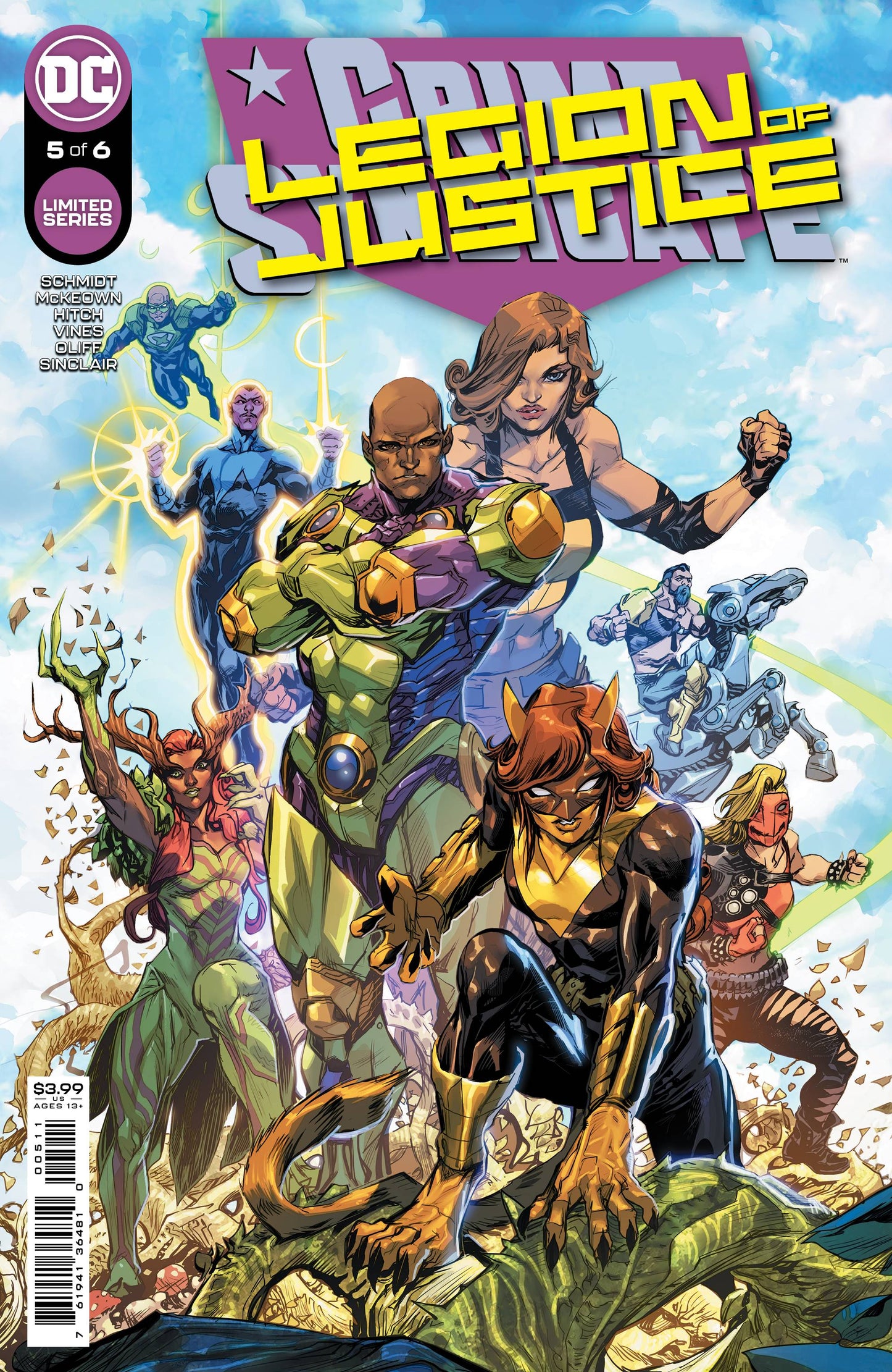 CRIME SYNDICATE #5 CVR A PORTER