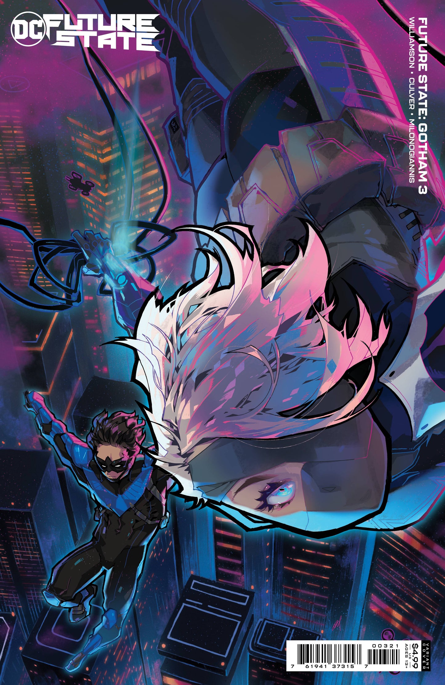 FUTURE STATE GOTHAM #3 CVR B CARDSTOCK BESCH VAR