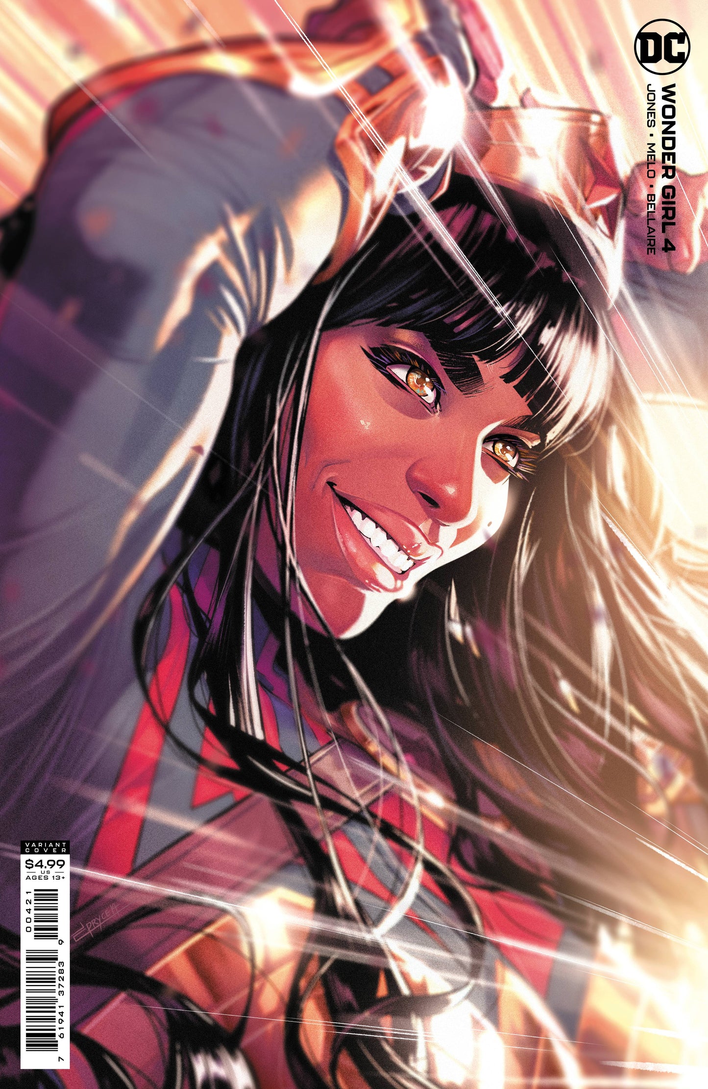WONDER GIRL #4 CVR B CARDSTOCK VAR
