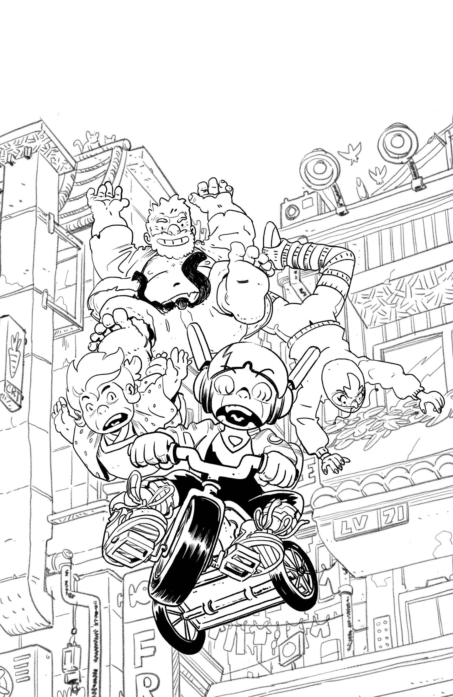 SKYBOUND X #2 CVR E 10 COPY INCV B&W VUONG & KNIIV (MR)