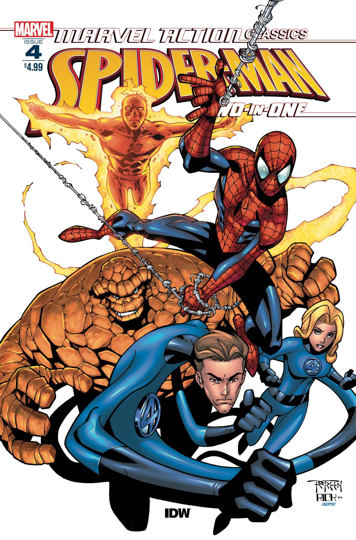 MARVEL ACTION CLASSICS SPIDER-MAN TWO IN ONE #4