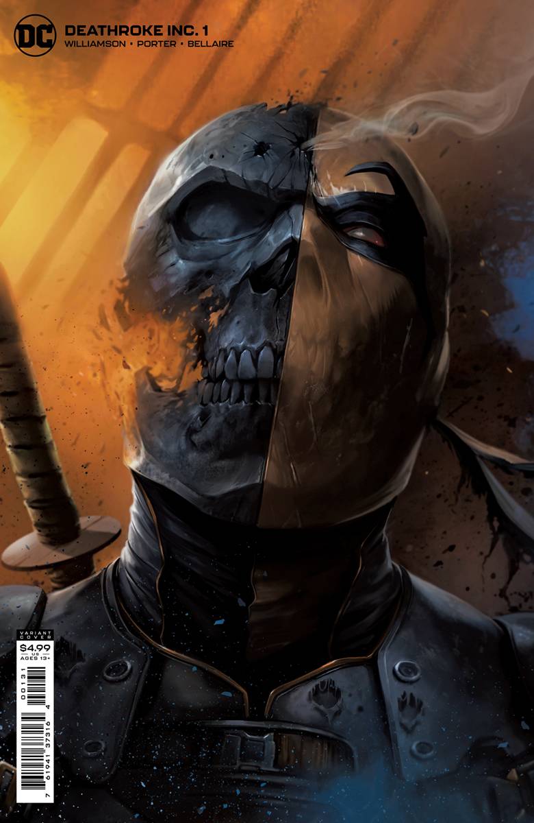 DEATHSTROKE INC #1 CVR B MATTINA CARD STOCK VAR