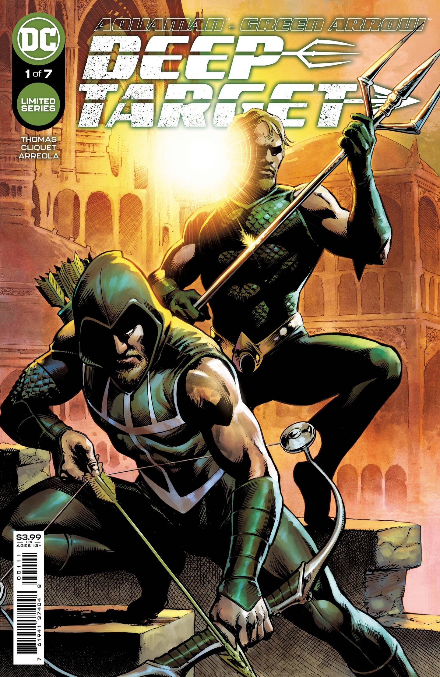 AQUAMAN GREEN ARROW DEEP TARGET #1 (OF 7) CVR A