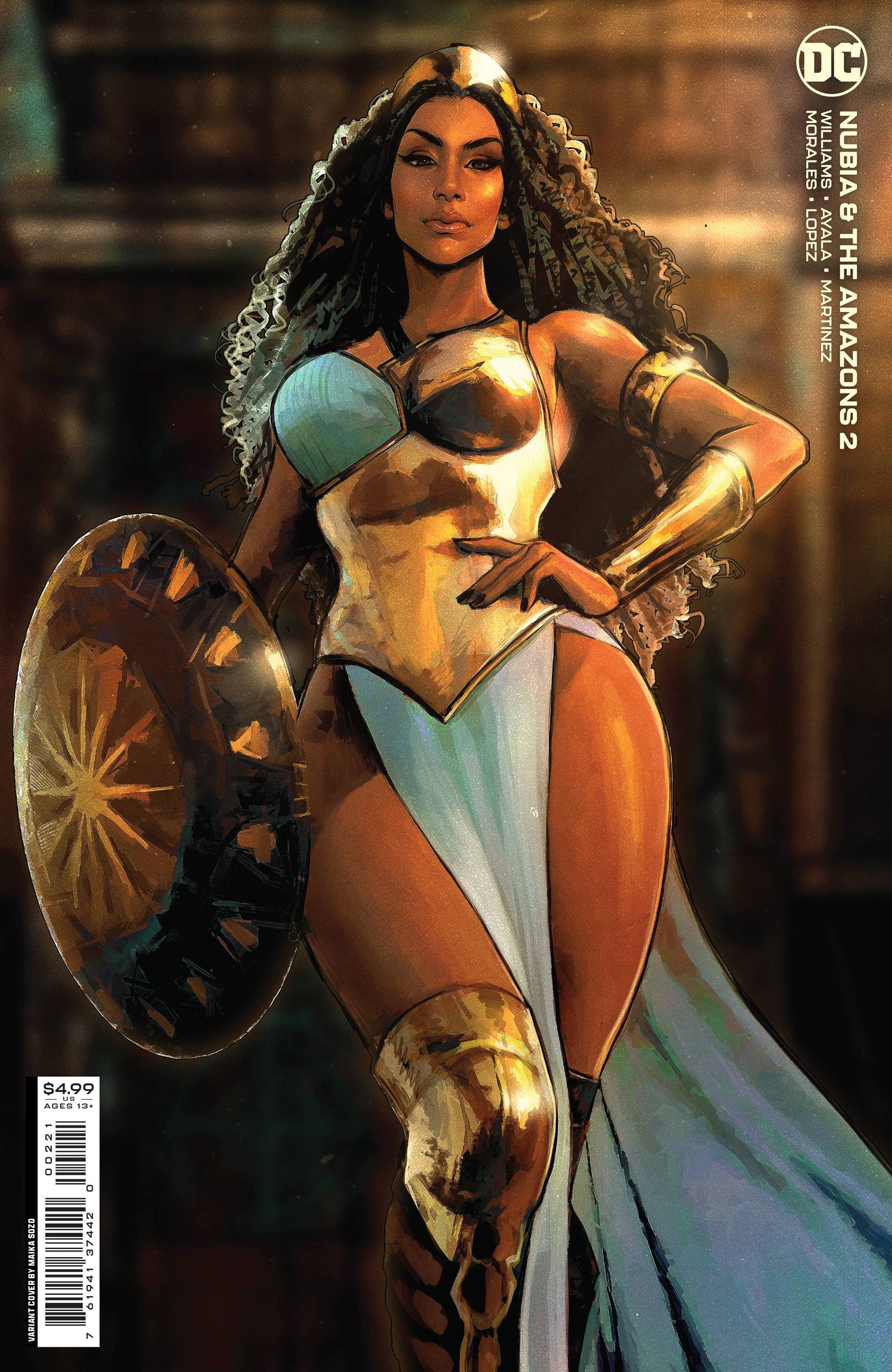 NUBIA & THE AMAZONS #2 (OF 6) CVR B SOZO CARD STOCK VAR
