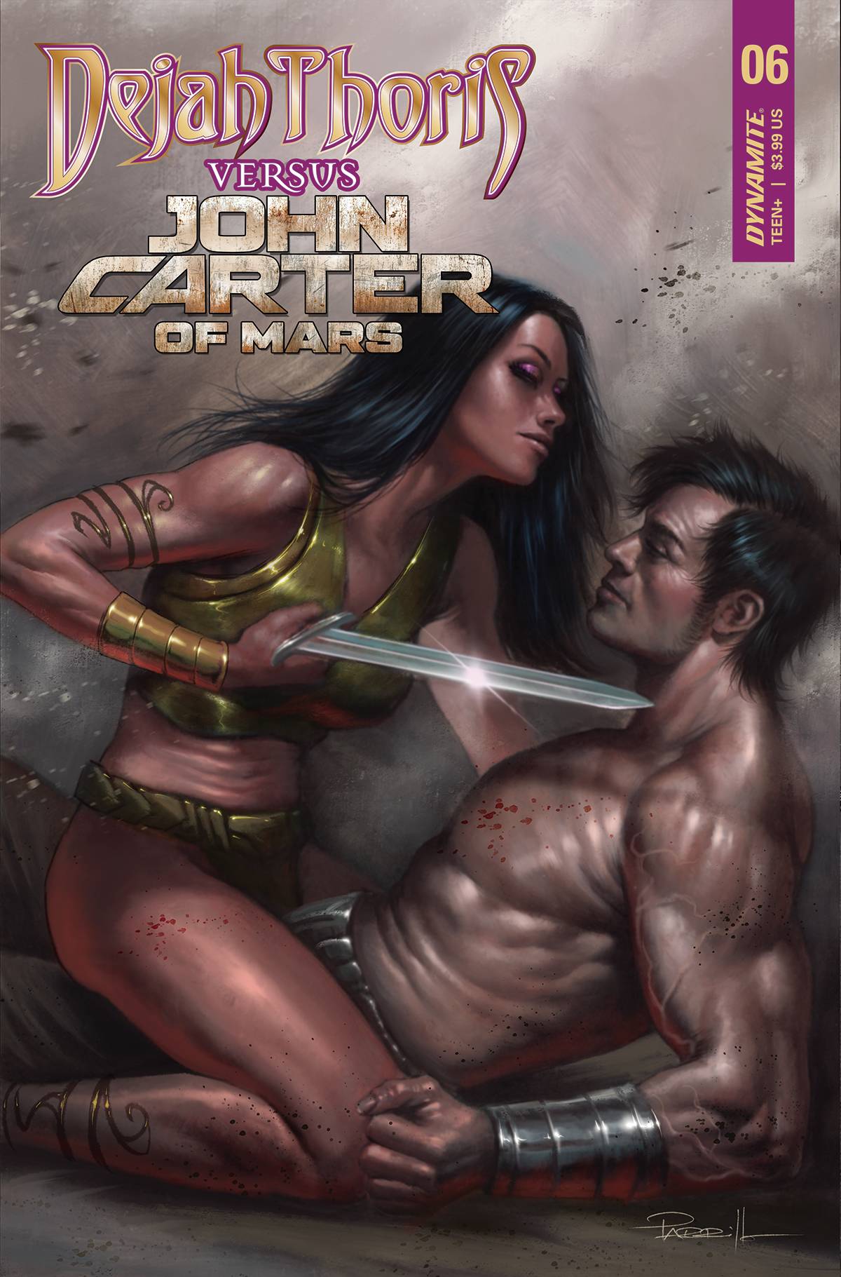 DEJAH THORIS VS JOHN CARTER OF MARS #6 CVR A PARRILO