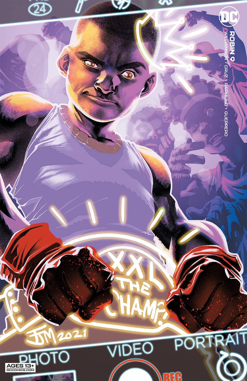 ROBIN #9 CVR B MANAPUL CARD STOCK VAR