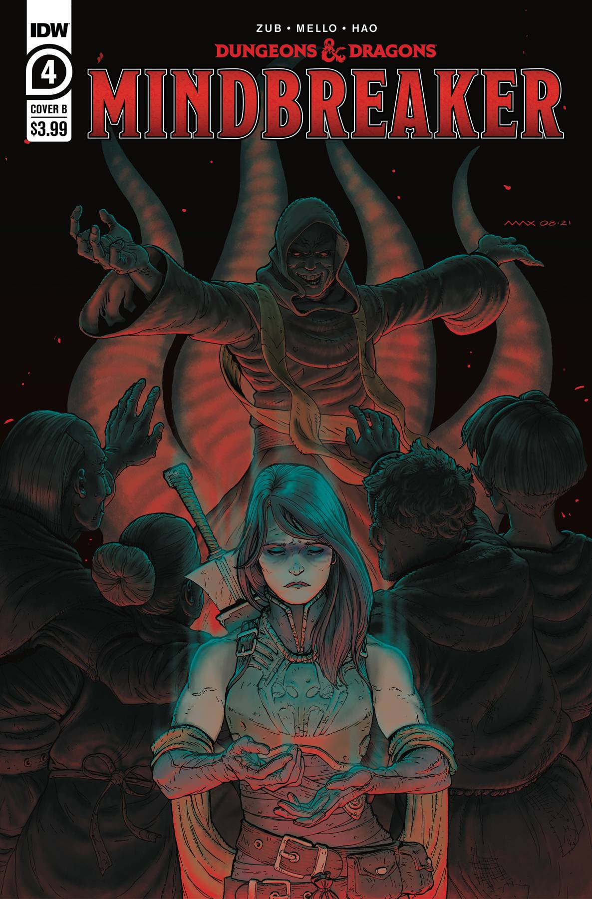 DUNGEONS & DRAGONS MINDBREAKER #4 (OF 5) CVR B