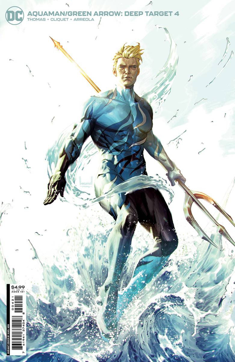 AQUAMAN GREEN ARROW DEEP TARGET #4 (OF 7) CVR B