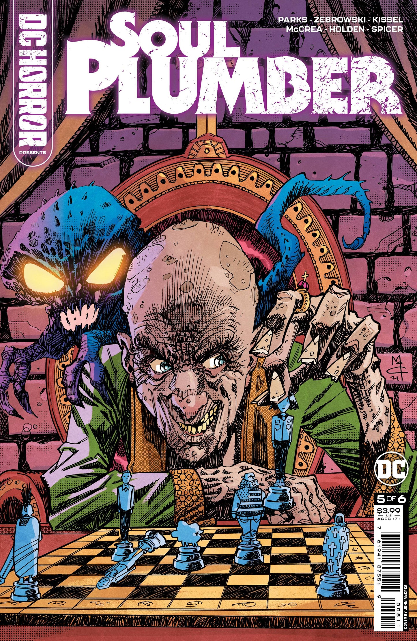 DC HORROR PRESENTS SOUL PLUMBER #5 (OF 6) CVR A